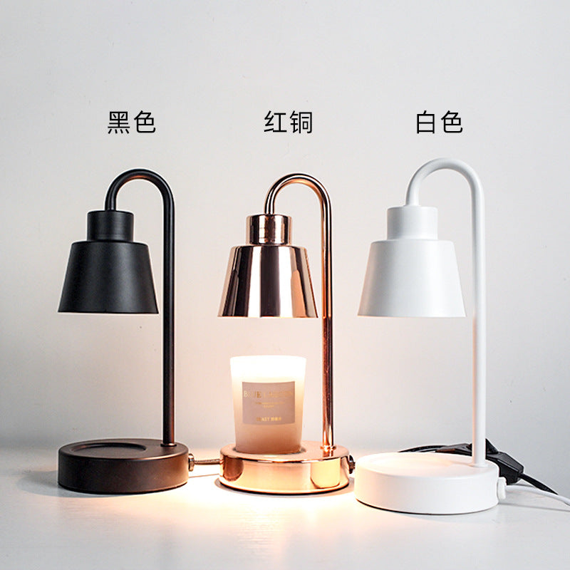 Mini Retro Aroma Wax Melter Lamp with Romantic Design