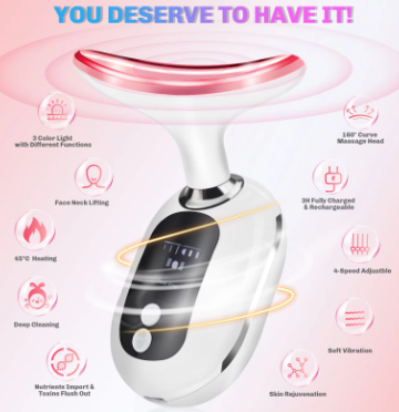 LED Neck Therapy Massager