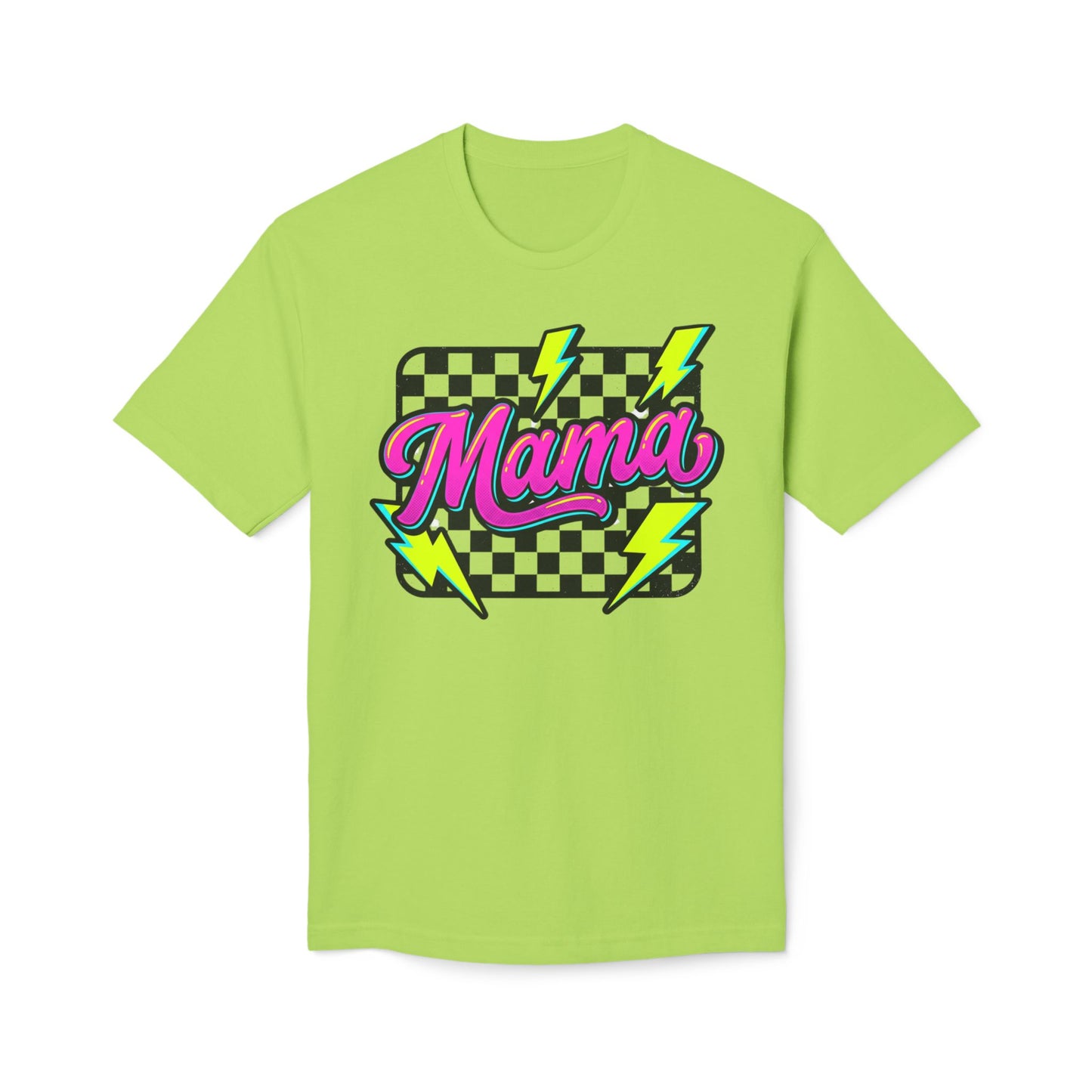 Mama Retro Neon Graphic T-Shirt