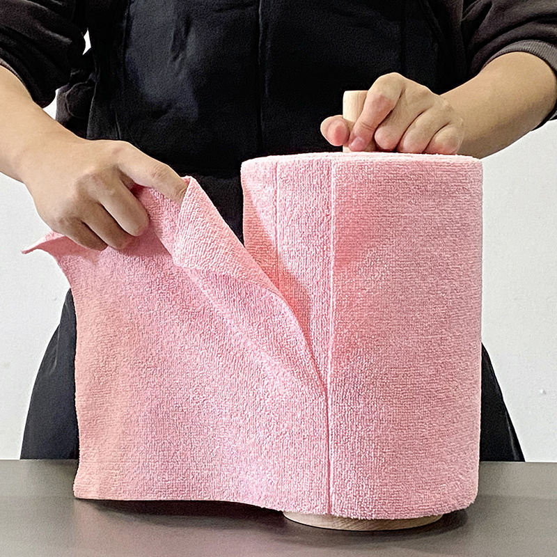 Cross-Border Ultra-Fine Fiber Tearable Towel Roll
