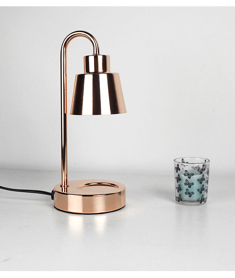 Mini Retro Aroma Wax Melter Lamp with Romantic Design