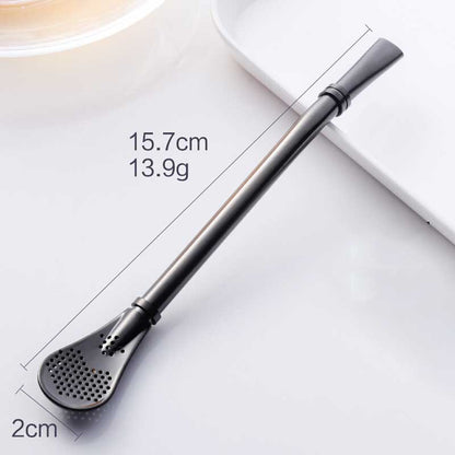 Coffee Stirring Spoon and Juice Dripping Filter