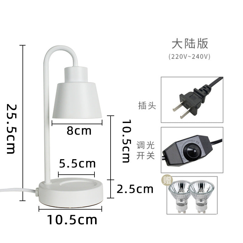 Mini Retro Aroma Wax Melter Lamp with Romantic Design