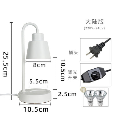Mini Retro Aroma Wax Melter Lamp with Romantic Design