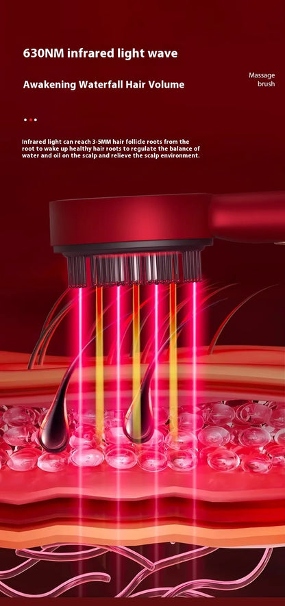 Red Light Scalp Therapy Massager