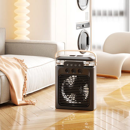 New 3-Hole USB Mist Fan with Night Light (Mini)