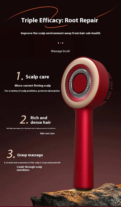 Red Light Scalp Therapy Massager
