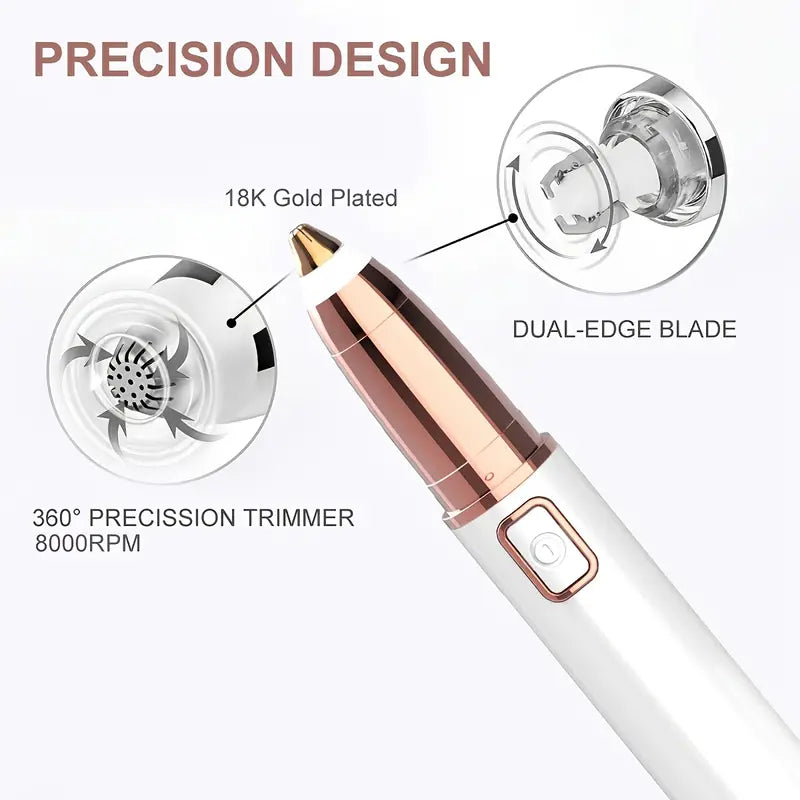 Precision Eyebrow Hair Remover Device