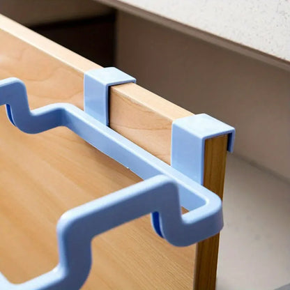 Garbage Bag Holder for Kitchen Door and Under Sink