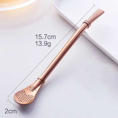 Coffee Stirring Spoon and Juice Dripping Filter