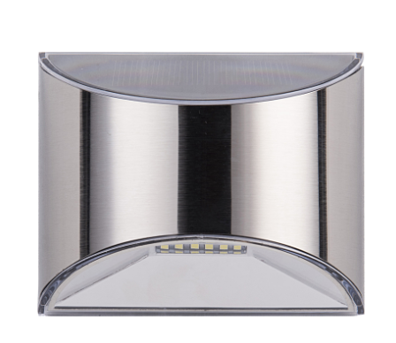 Stainless Steel Infrared Sensor Solar LED Wall Light