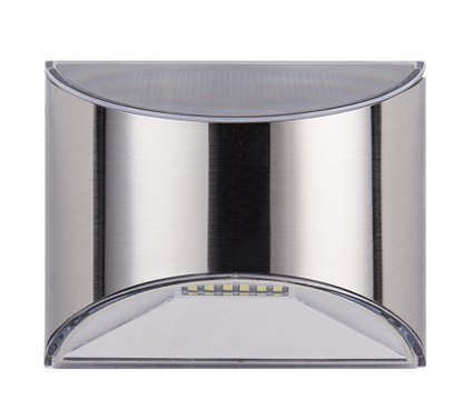 Stainless Steel Infrared Sensor Solar LED Wall Light