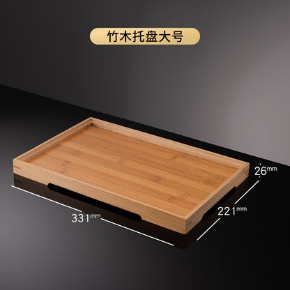 3S31 Luxurious Glass Cup Holder with Draining Tray