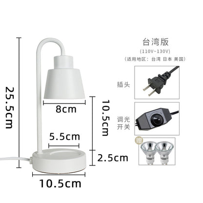 Mini Retro Aroma Wax Melter Lamp with Romantic Design