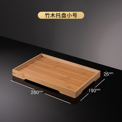 3S31 Luxurious Glass Cup Holder with Draining Tray