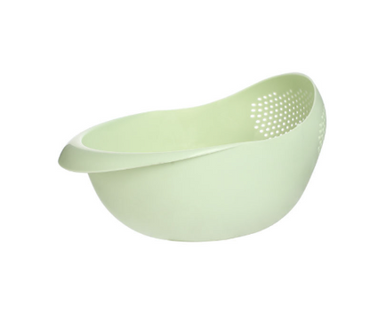 Thickened Rice Washing Bowl and Vegetable Strainer