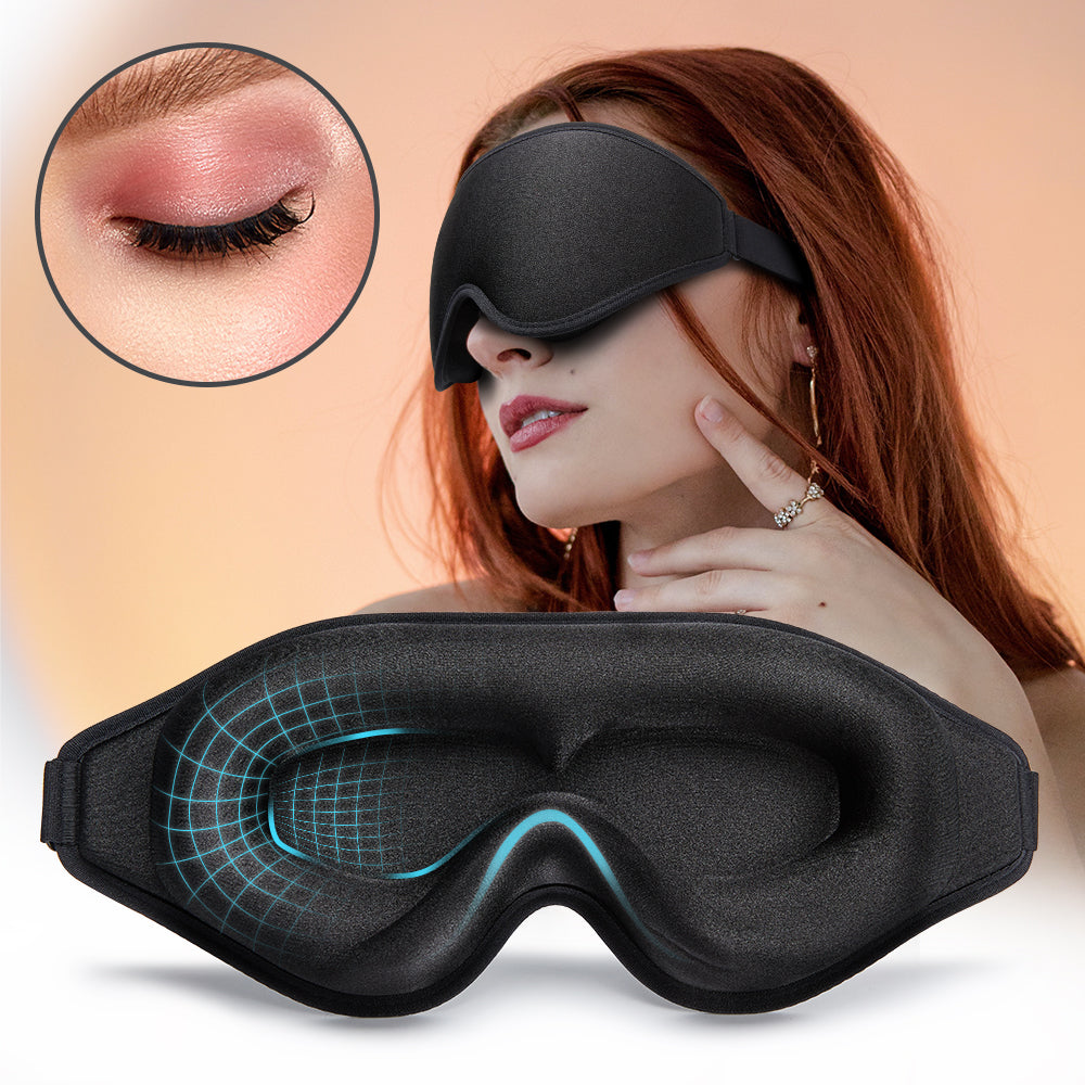 Contoured Memory Foam Sleep Sleep Mask