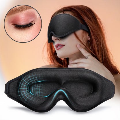 Contoured Memory Foam Sleep Sleep Mask